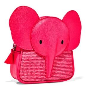 Bath & Body Works Pink Elephant Canvas Gift Bag